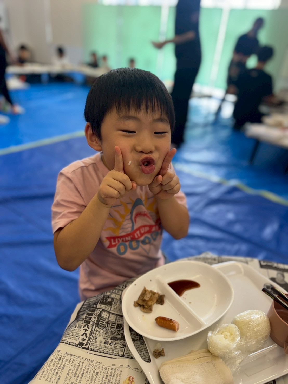 カインドサポートSOSOGU　８月５日　いのちについて　８月１２日　焼肉パーティー　８月２６日　スイカ割り　